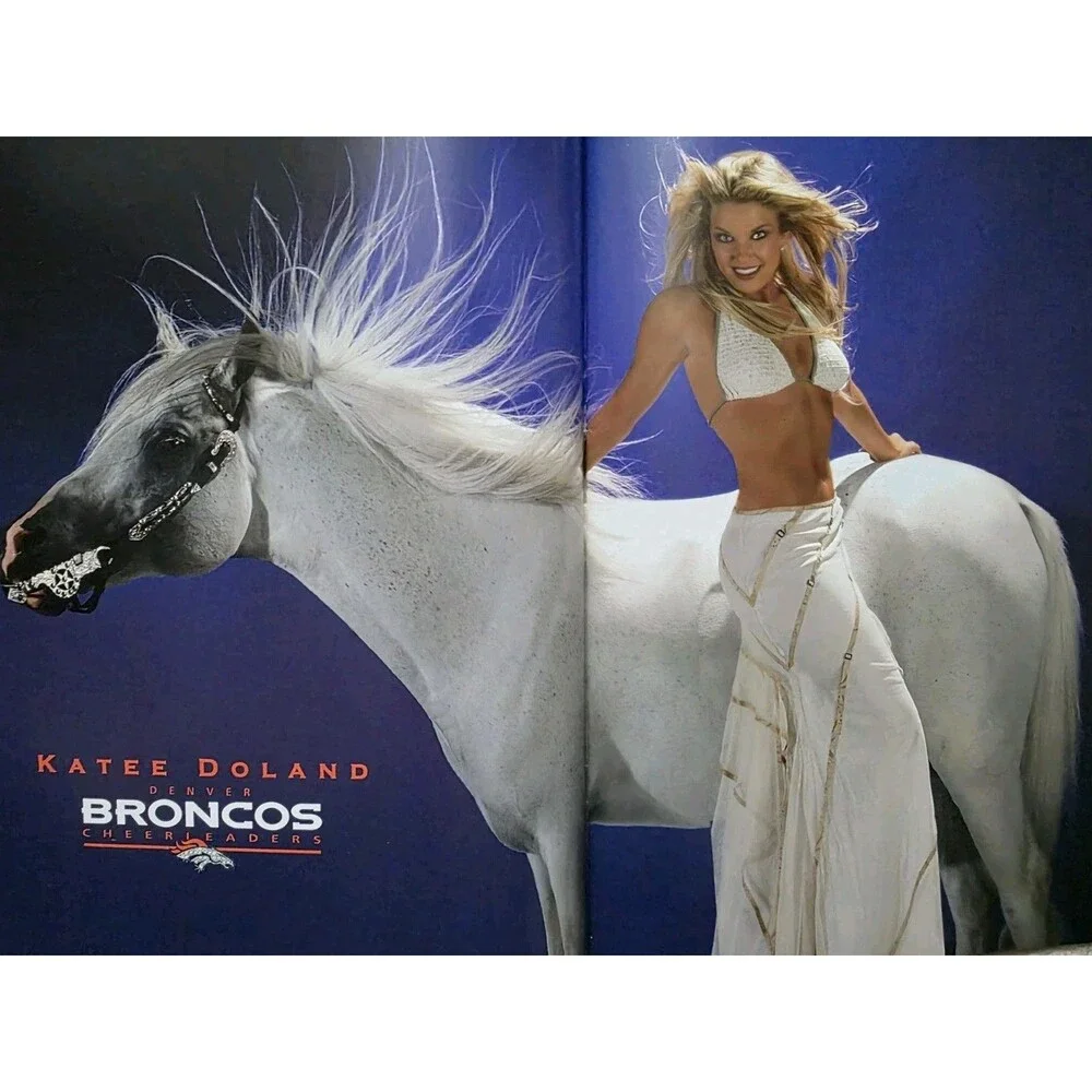 2004 Denver Broncos Cheerleaders Calendar Y2K 2K RARE!